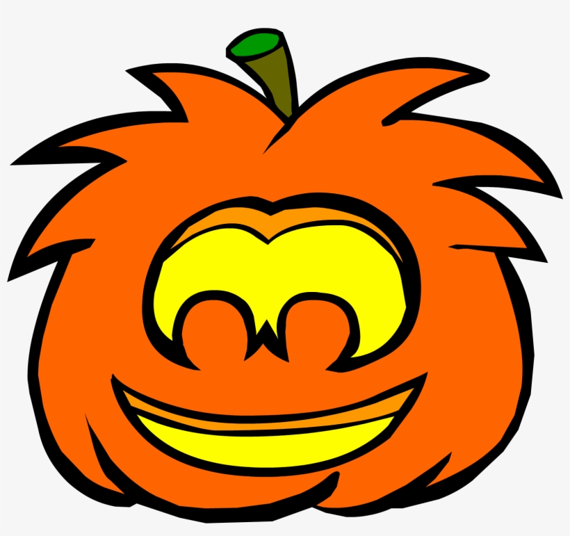 Puffle Jack O Lantern - Club Penguin Puffle, transparent png #533145