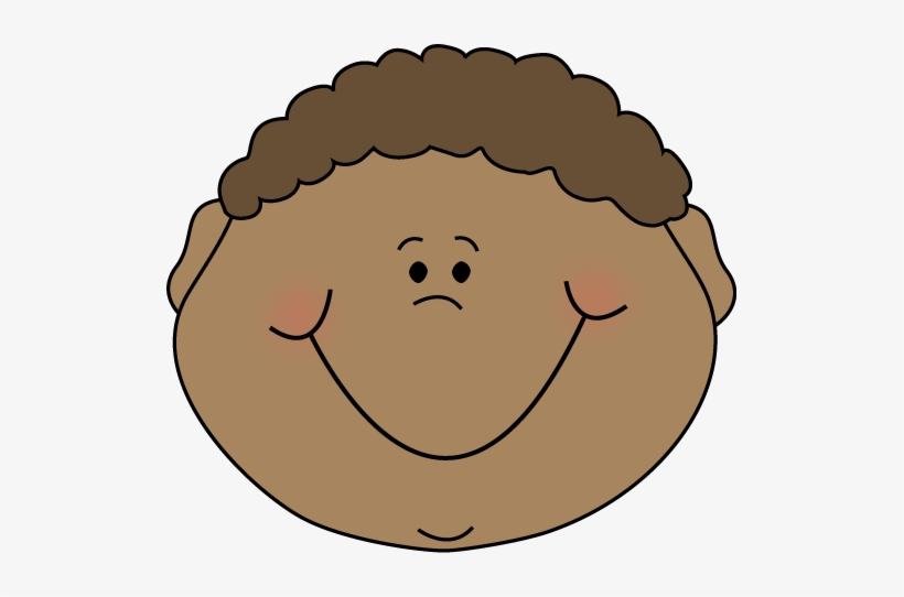 Little Boy Happy Cartoon Face - Happy Boy Face Clip Art, transparent png #533186