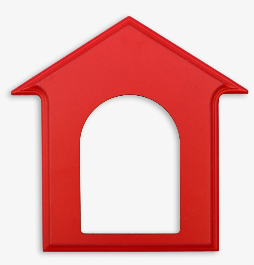 28 Collection Of A Frame House Clipart - Red Dog House Clipart, transparent png #533444