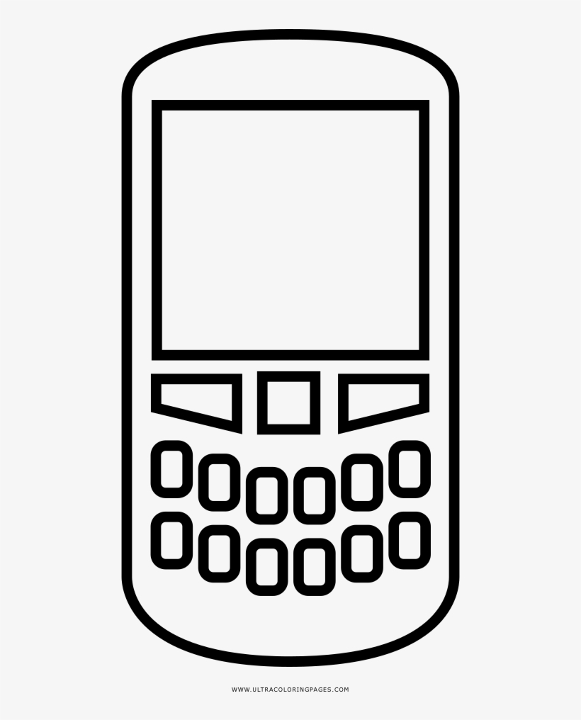 phone coloring page