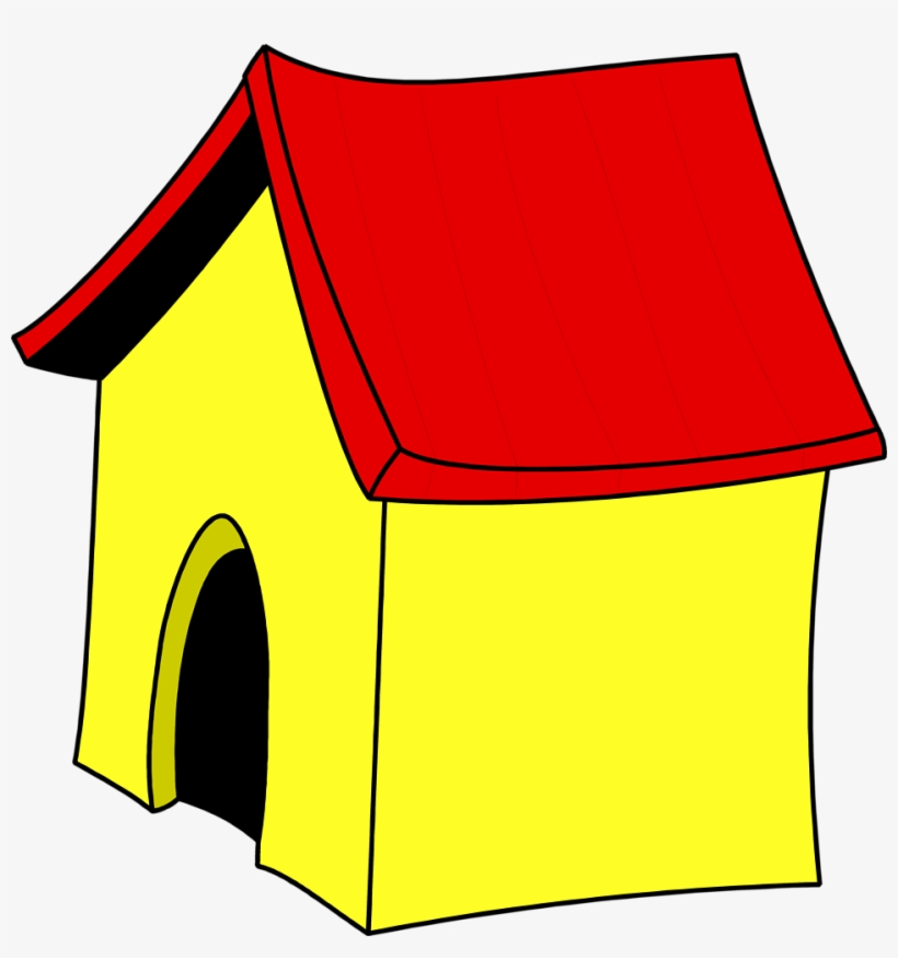 Animated House Png - Dog House Clipart No Background, transparent png #533542