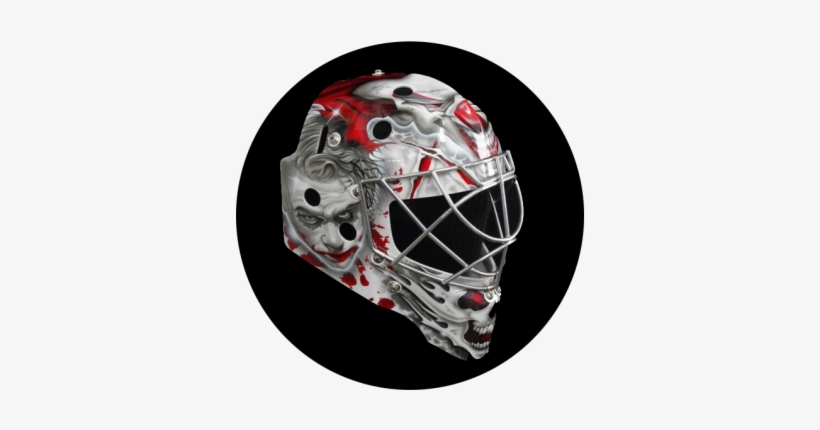 Amateur Goalie Masks Portfolio - Airbrush Goalie Mask, transparent png #533774