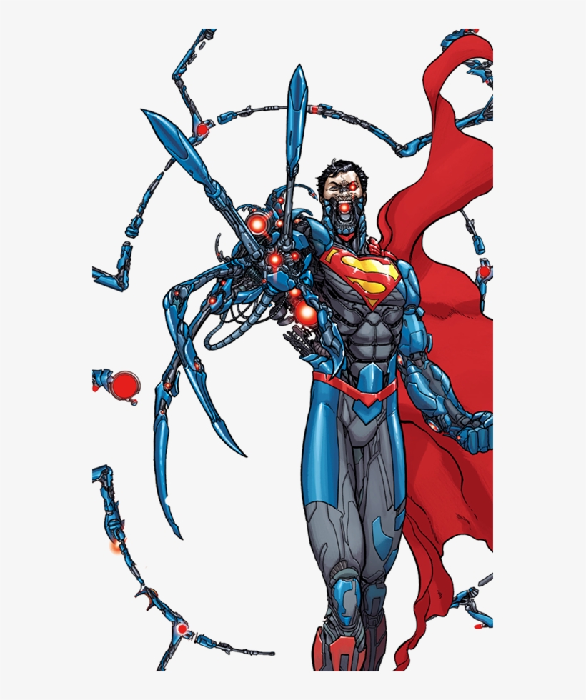 New 52 Cyborg Superman By Mayantimegod-d9bo4xd - Cyborg Superman Png, transparent png #533855