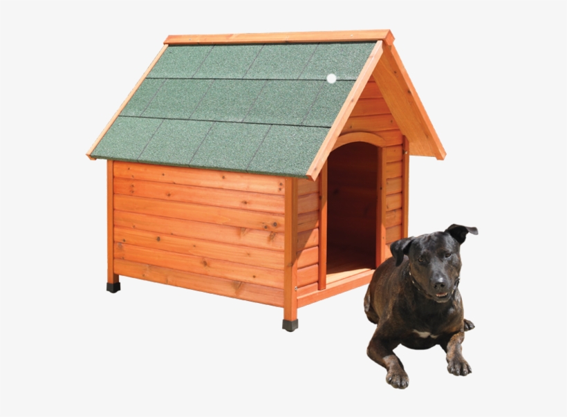 Country Mile Wooden Dog Kennel Large - Kennel, transparent png #534048
