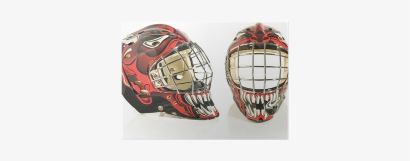 Ice Hockey Goalkeeper Mask, transparent png #534187