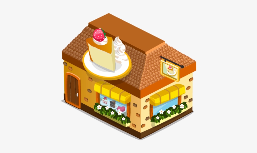 Cheesecake Bakery - Bake Shop Clipart Png, transparent png #534273