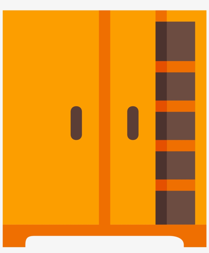 Sliding Door Closet Icon - Closet, transparent png #534345
