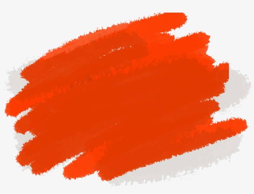 Paint Streaks Png - Orange Paint Stroke, transparent png #535358