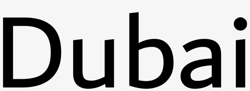 File - Dubai Nameplate - Svg, transparent png #535737