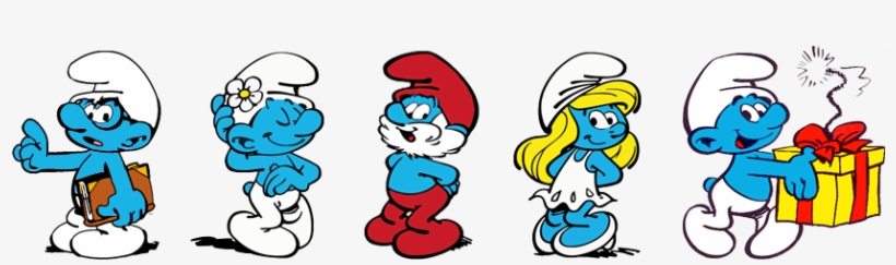 Brainy Smurf, Vaniety Smurf, Papa Smurf, Smurfette, - Smurfs Cartoon - Free  Transparent PNG Download - PNGkey