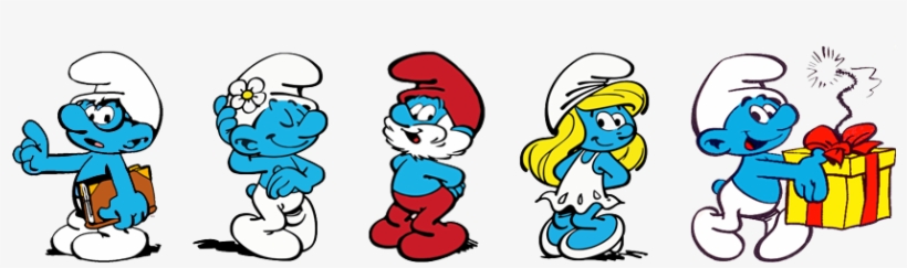 Brainy Smurf, Vaniety Smurf, Papa Smurf, Smurfette, - Smurfs Cartoon, transparent png #535741