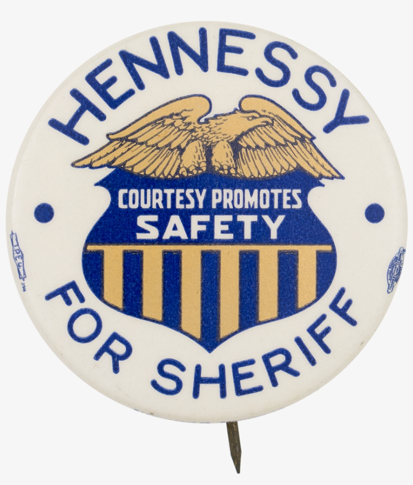 Hennessy For Sheriff - Emblem, transparent png #535784