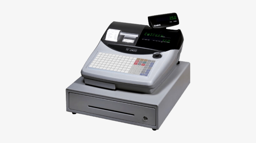Cash Register - Casio Cash Register Machine, transparent png #536003