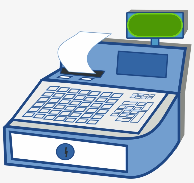 268 × 240 Pixels - Cash Register Clipart, transparent png #536156