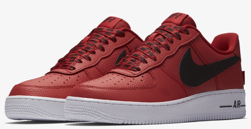 Love For The - Nike Af1 Low Red, transparent png #536560