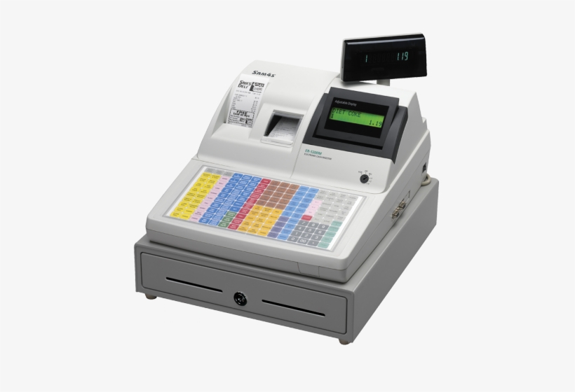 Sam4s Er-5200m Cash Register - Sam4s Er 5200m, transparent png #536609