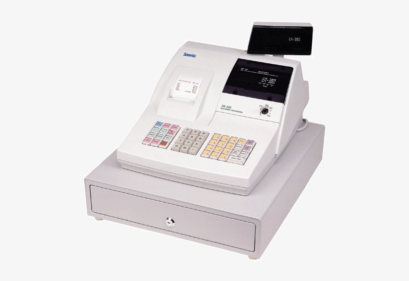 Sam4s Er380 Cash Register - Sam4s Er 420 Cash Register, transparent png #536755