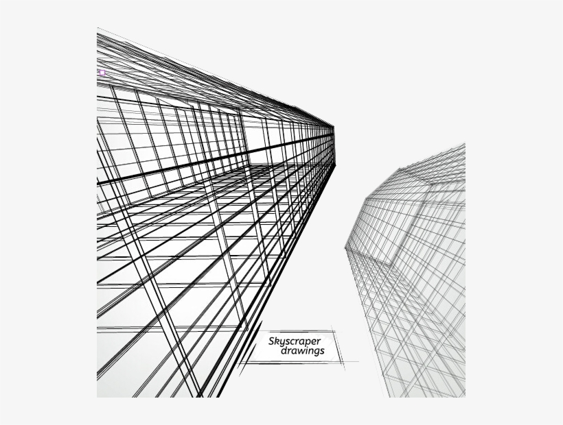 Miyazaki Drawing Architecture - Skyscraper Architectural Drawings, transparent png #536794