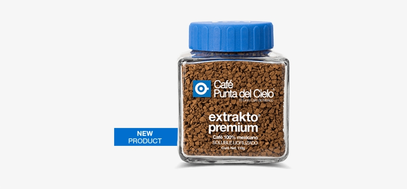 Extrakto Premium® Lyophilized Instant Coffee - Cafe Punta Del Cielo, transparent png #536817