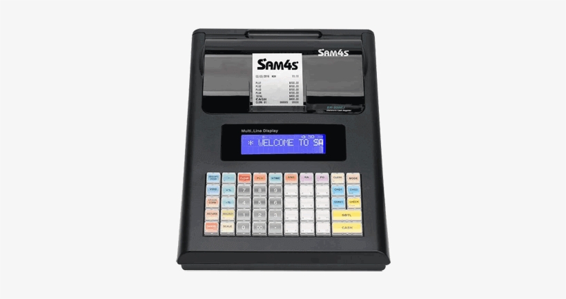 Sam4s Er-230 Electronic Cash Register - Cash Register, transparent png #537248