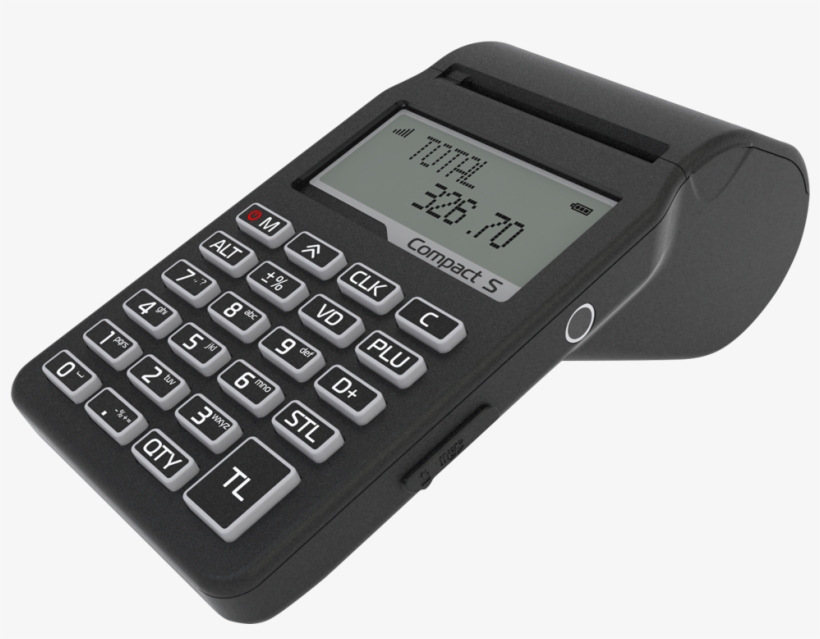 Cash Register Compact S - Punkt Handy, transparent png #537432