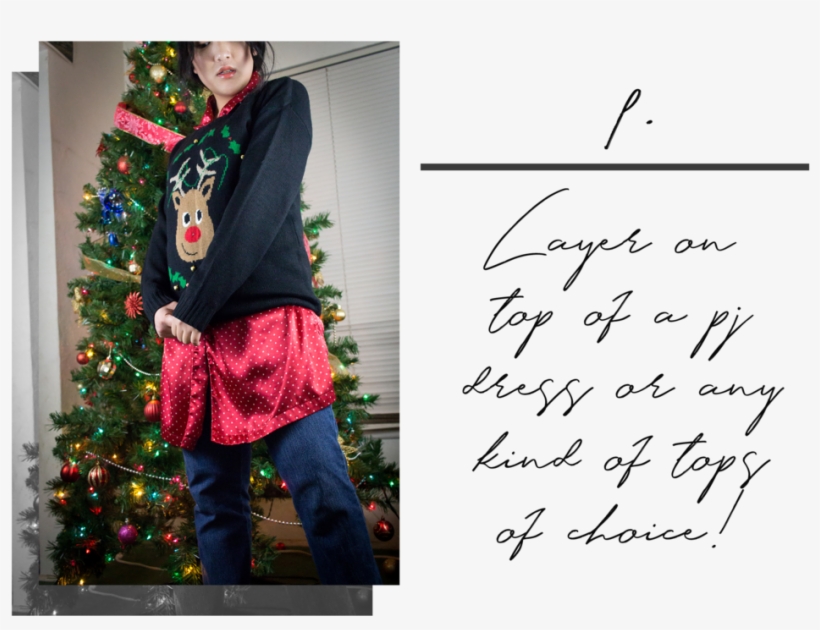 Uglychristmassweater2 - Christmas Ornament, transparent png #537457