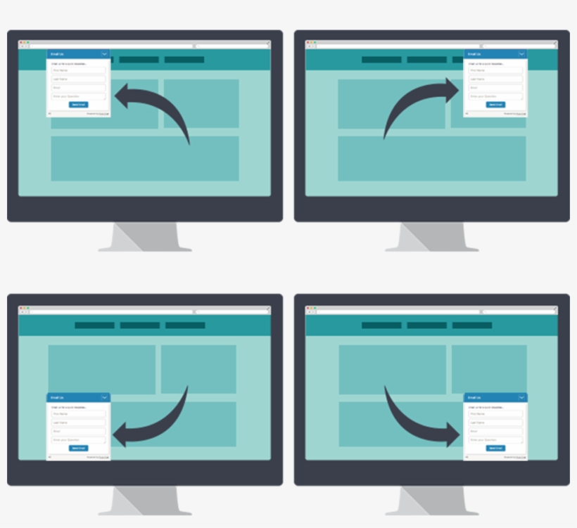 Use The Position And Animation Dropdowns In The Before - Chat Widget Animation, transparent png #537555