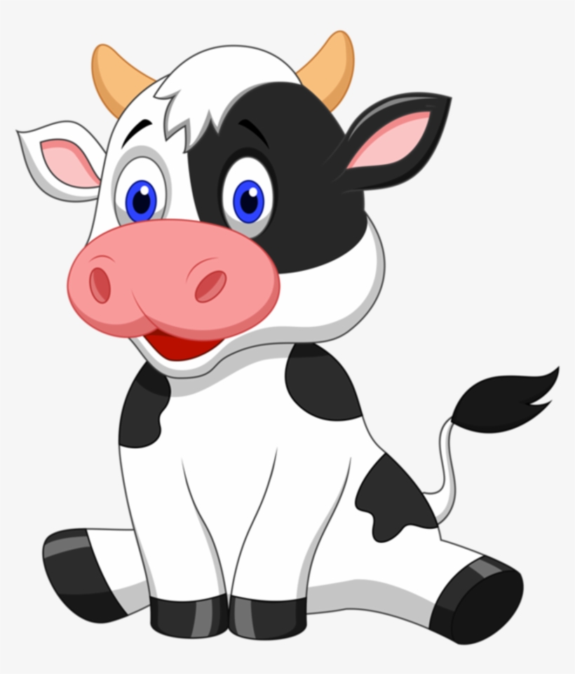 Dibujo Vaca Png - Baby Cow Clipart, transparent png #537604