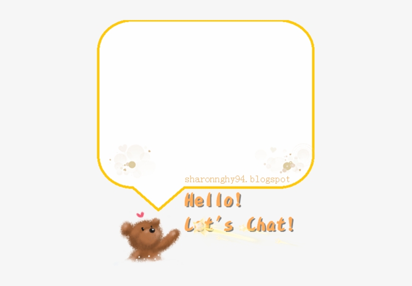Teddy Bear Chatbox Backgrounds 小熊聊天室背景 - Animal, transparent png #537961