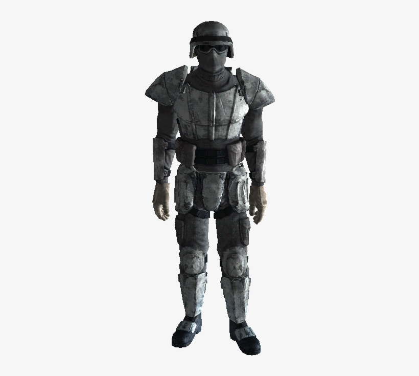 American Soldier Oa - Fallout 3 Winterized Combat Armor, transparent png #538357