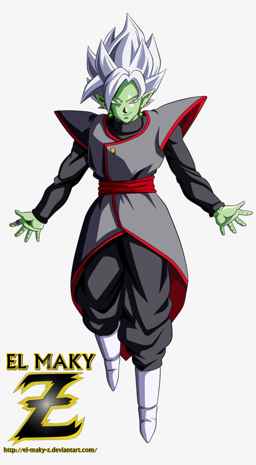 Lineart Merged Zamasu - Dragon Ball Fighterz Fused Zamasu, transparent png #538400