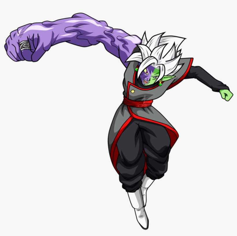 Picture Black And White Archangel Drawing Villain - Dragon Ball Super Zamasu Fusion Deforme, transparent png #538460