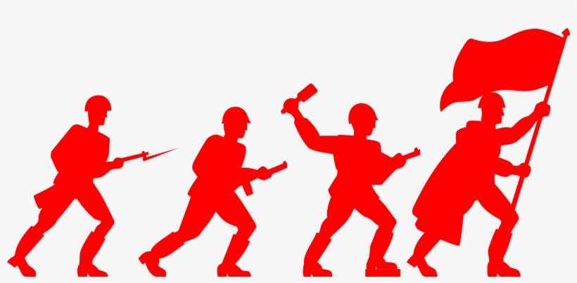 Soldiers Clipart Ww2 Soldier - Red Soldier Clipart, transparent png #538710