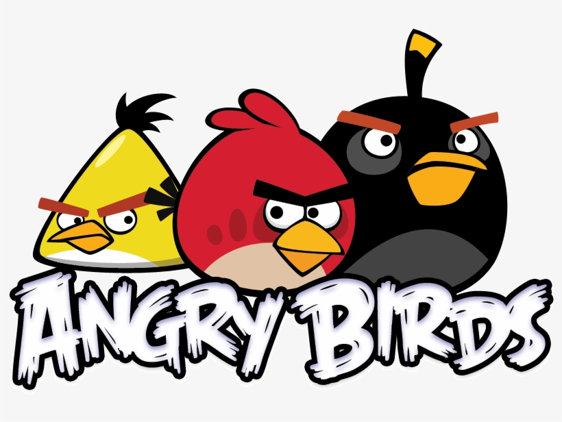 Angry Birds Png Banner Transparent Library - Angry Birds Logo Png, transparent png #539268