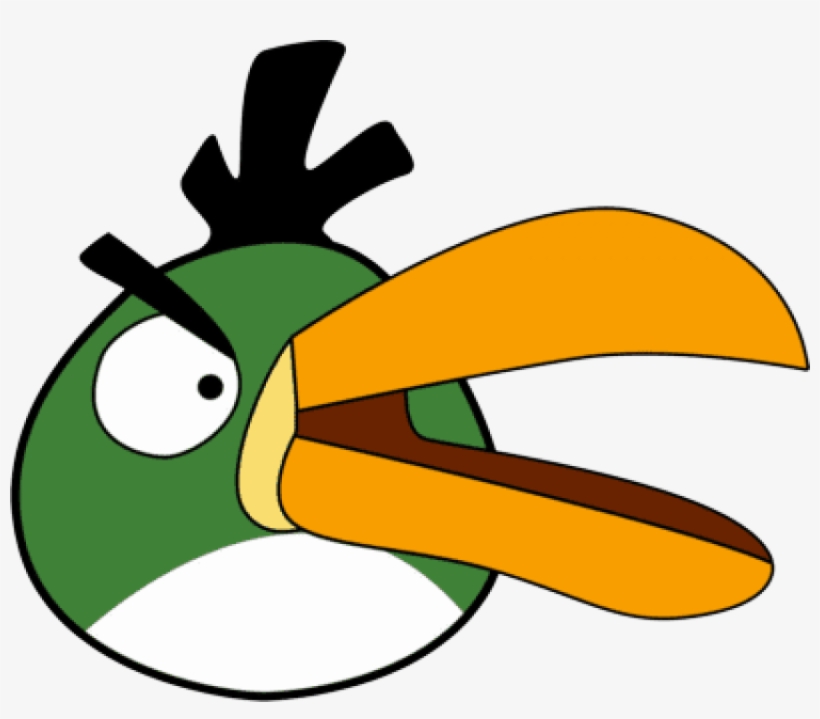 Banner Royalty Free Angry Bird Clipart - Green Angry Bird Space, transparent png #539291