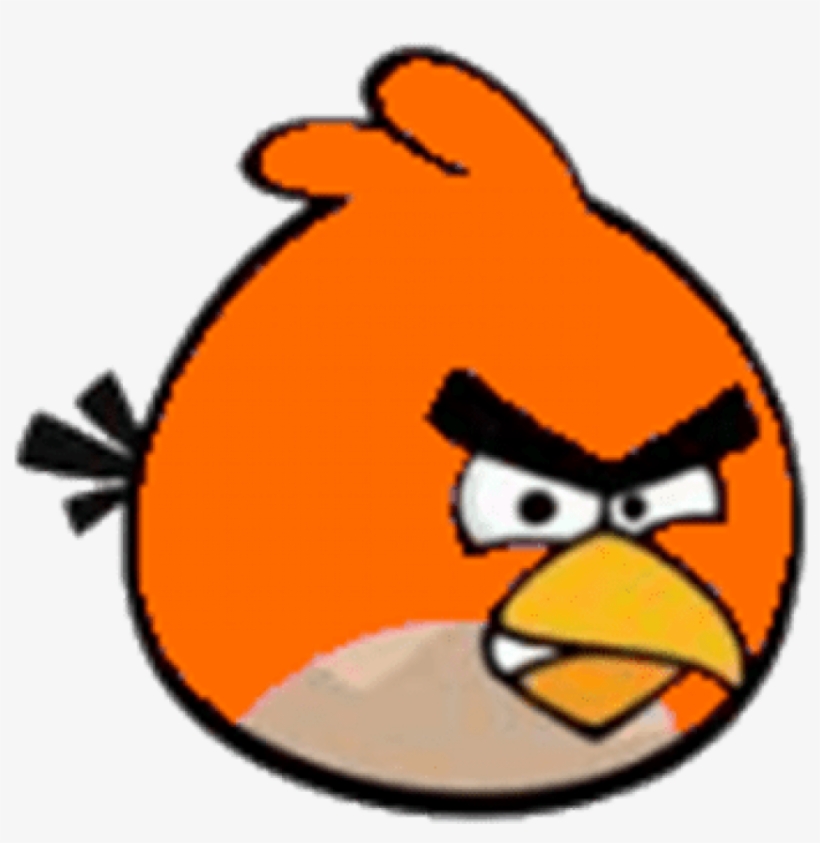 Clipart Freeuse Orange Angry Bird Roblox - Angry Birds Icon, transparent png #539389