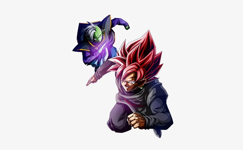 Merciless Condemnation Goku Black & Zamasu - Goku Black And Zamasu Png, transparent png #539467