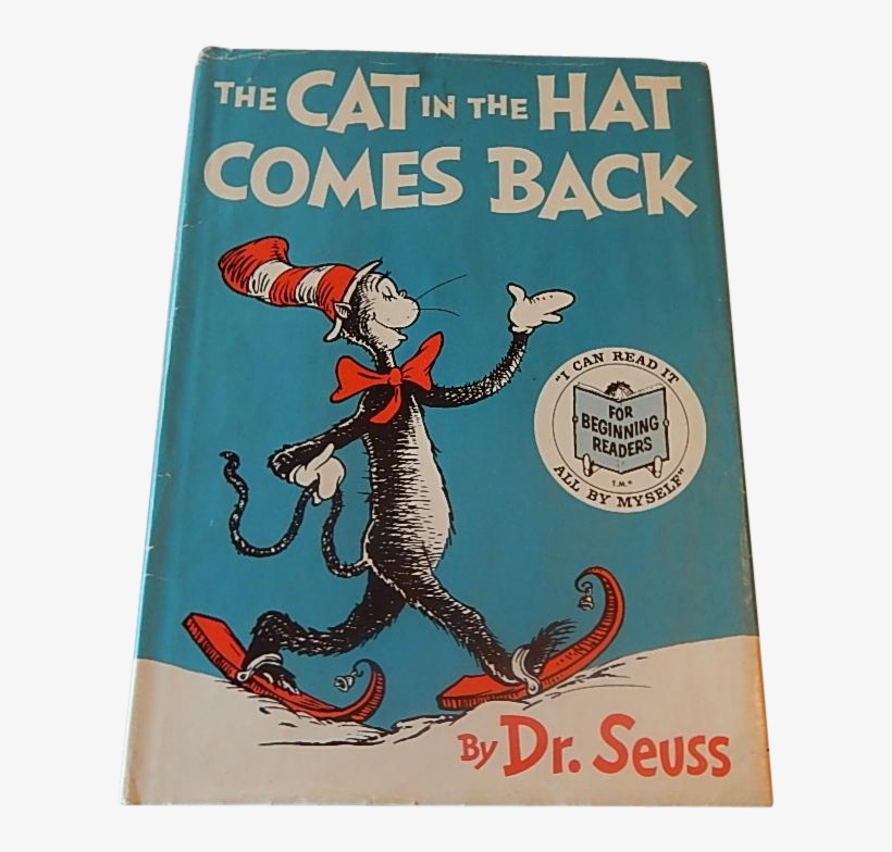 The Cat In The Hat Comes Back Written By Dr - Hardcover: Cat In The Hat Comes Back, transparent png #539636