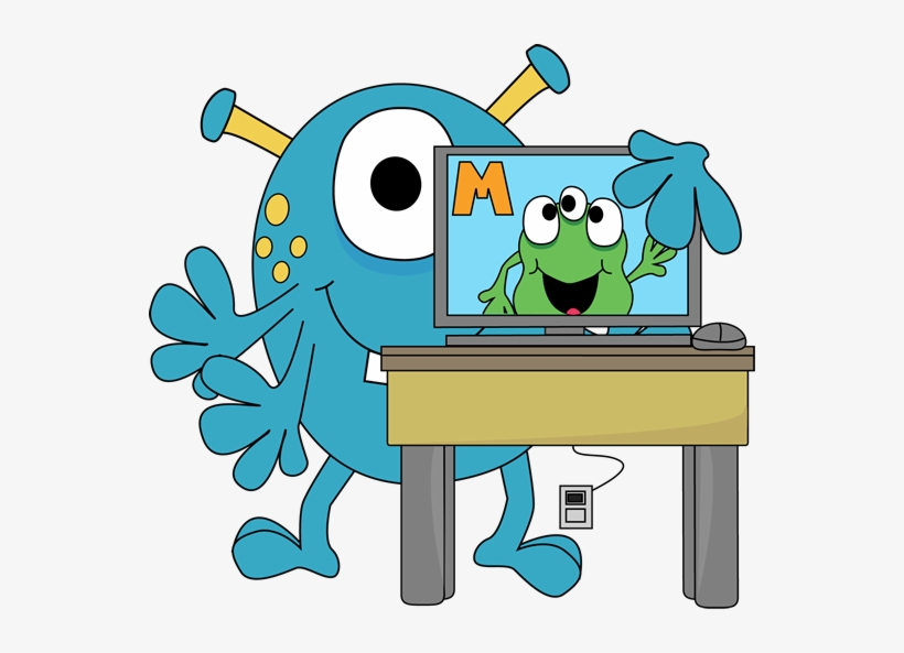 Monster With A Computer - Graphic Organizers For Story, transparent png #539758