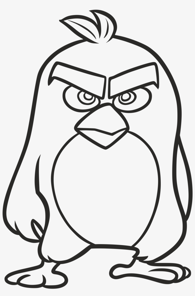 Png Royalty Free Library Angry Birds Go Youtube Film - Angry Birds Para Dibujar, transparent png #539842
