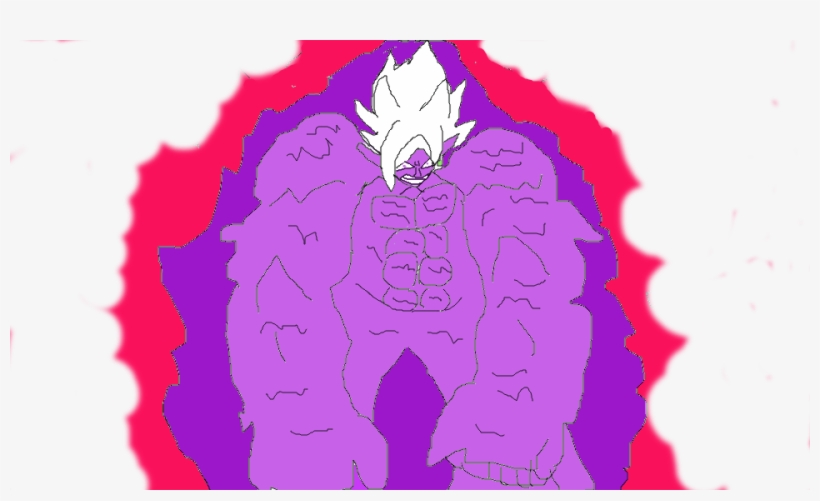 Kamehameha Drawing Full Body - Zamasu Battle Damaged, transparent png #539926
