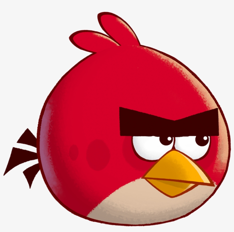 Angry Bird - Angry Birds Red Png, transparent png #539982
