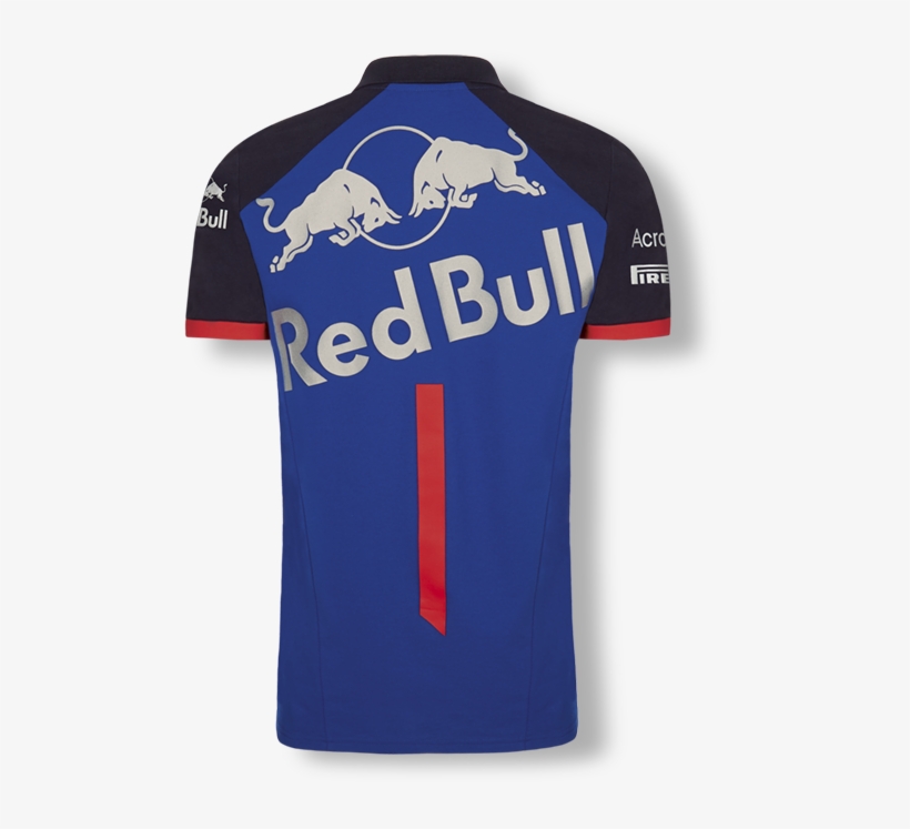 Scuderia Toro Rosso F1 Official Men's Teamline Polo - Red Bull Toro Rosso Honda Shirt, transparent png #5300065