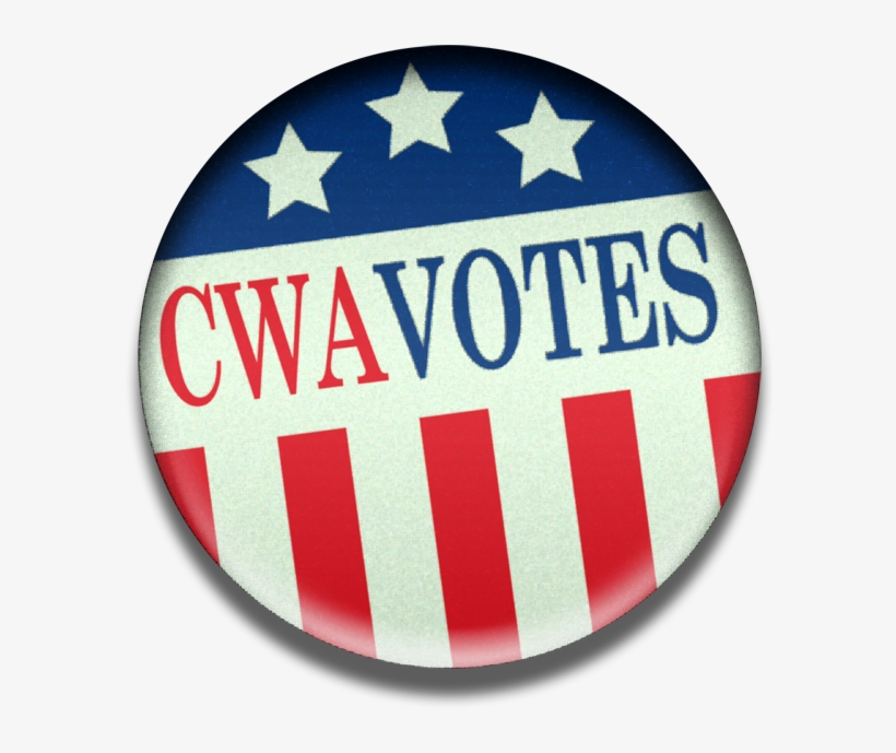 The 2018 Cwa Local 1103 Election Day Endorsments Can - Cwa Votes, transparent png #5300804