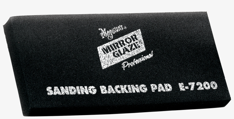 Meguiar's® E7200 Mirror Glaze® High-tech Backing Pad - Meguiars Sanding Backing Pad, transparent png #5300890