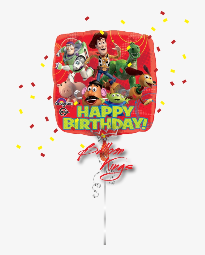 Hb Toy Story Balloon Kings Png Toy Story Logo Transparent - Toy Story Balloon, transparent png #5301390