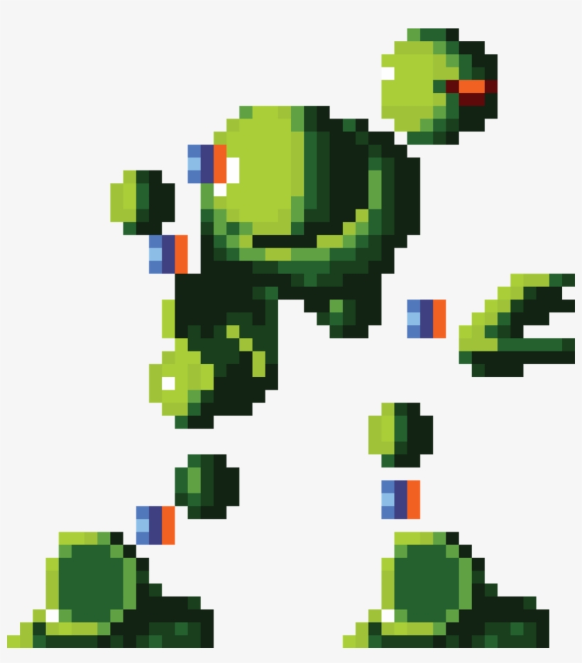 How About Them Late 1996 Genesis Games - Vector Man Pixel Art, transparent png #5301787