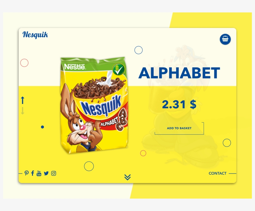 Nestle Nesquik Crispy Breakfast 44% Vollkorn 375gms, transparent png #5301833