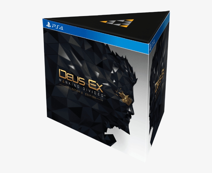 Deus Ex Mankind Divided Collector's Edition Playstation - Deus Ex Mankind Divided Day One Edition Steelbook Pc, transparent png #5301835