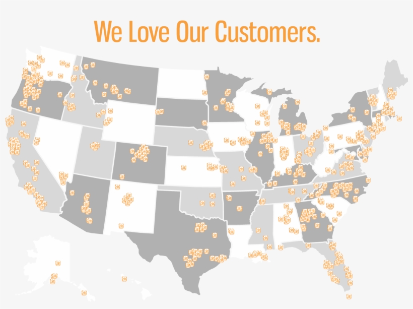 09 Aug 2018 - Map Of The United States Black Background, transparent png #5301996